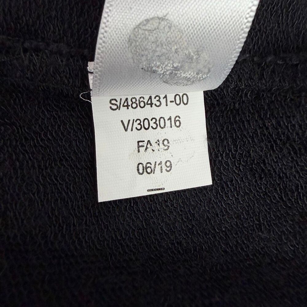 Athleta Womens Medium Black Studio Barre Sweatshirt Dress - Picture 8 of 9